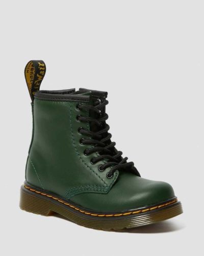 Botas Con Cordones Dr Martens Toddler 1460 Cuero Para Niños DR8418Q